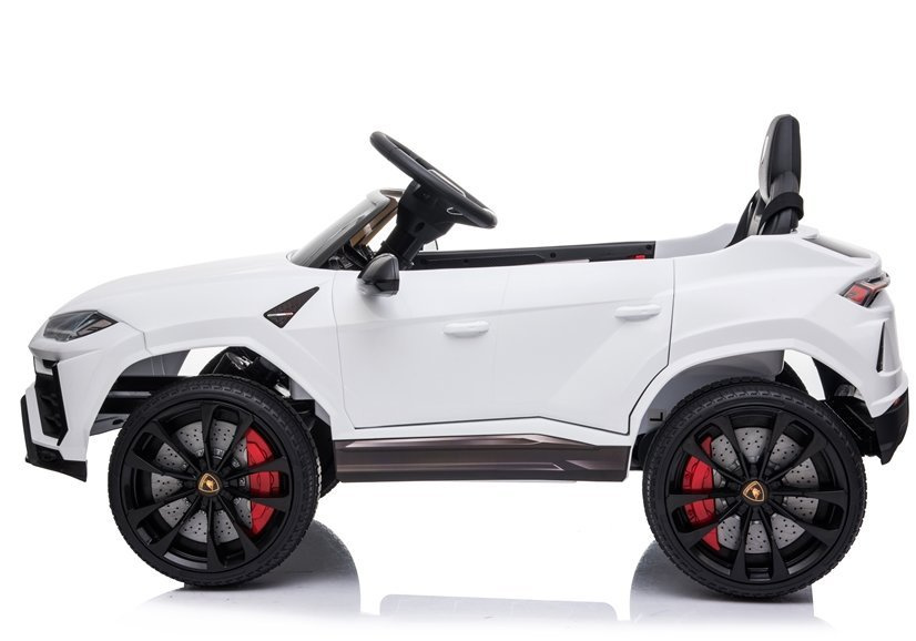 Vienvietis elektromobilis lamborghini urus bdm0923, baltas