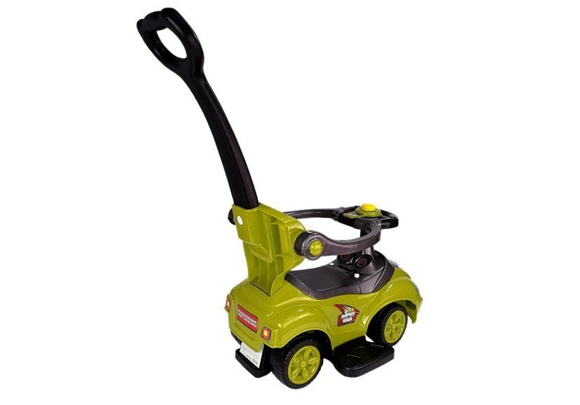 Paspiriama Mašinėlė-Stumdukas Mega Car 3In1, Geltona