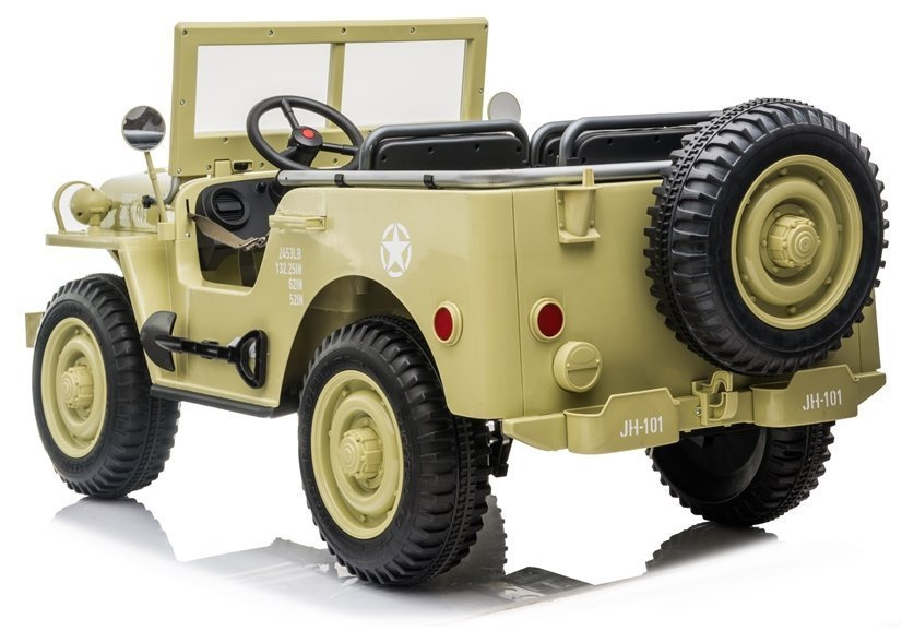 Elektromobilis vaikams jeep jh101, chaki