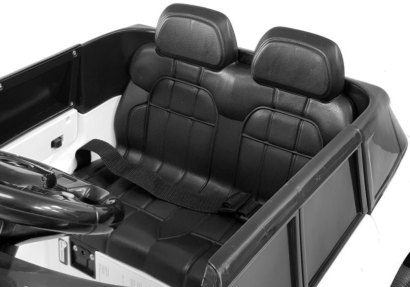 Dvivietis elektromobilis vaikams lean toys hl1638, baltas