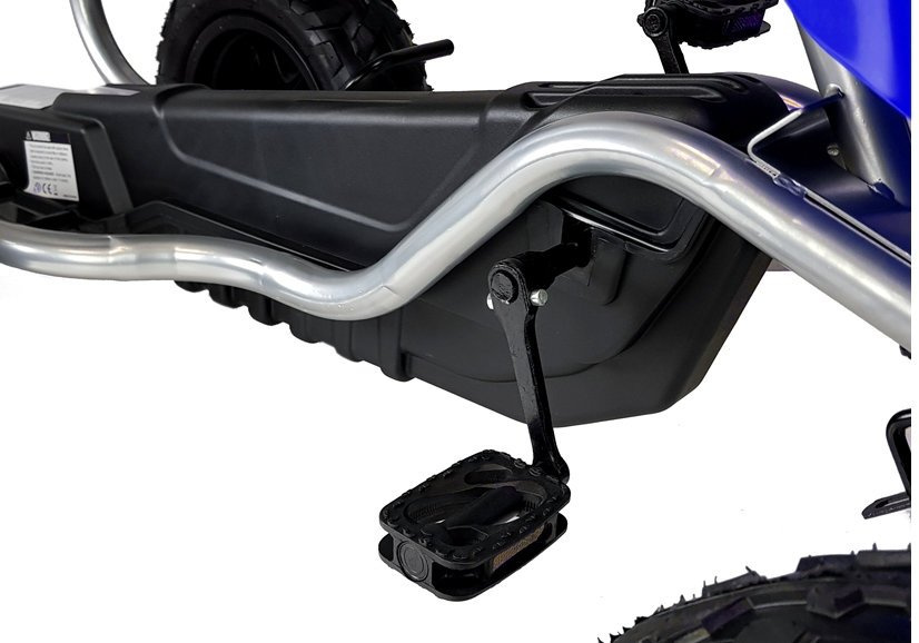 Pedalinis kartingas b012, mėlynas