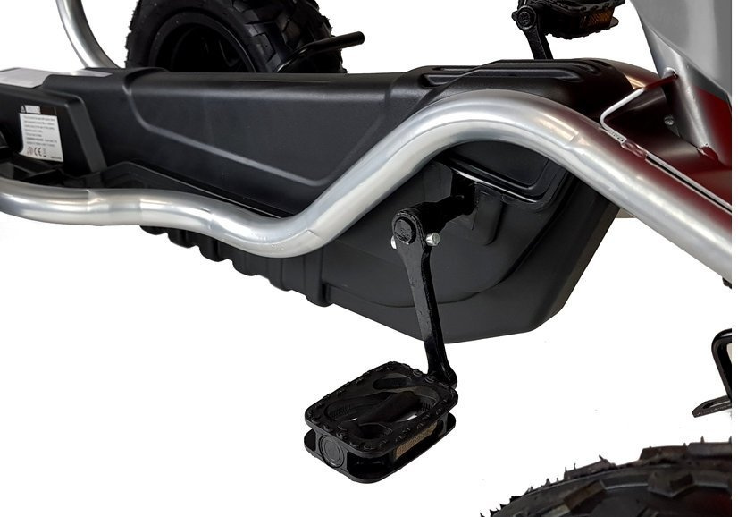 Pedalinis kartingas b012, mėlynas
