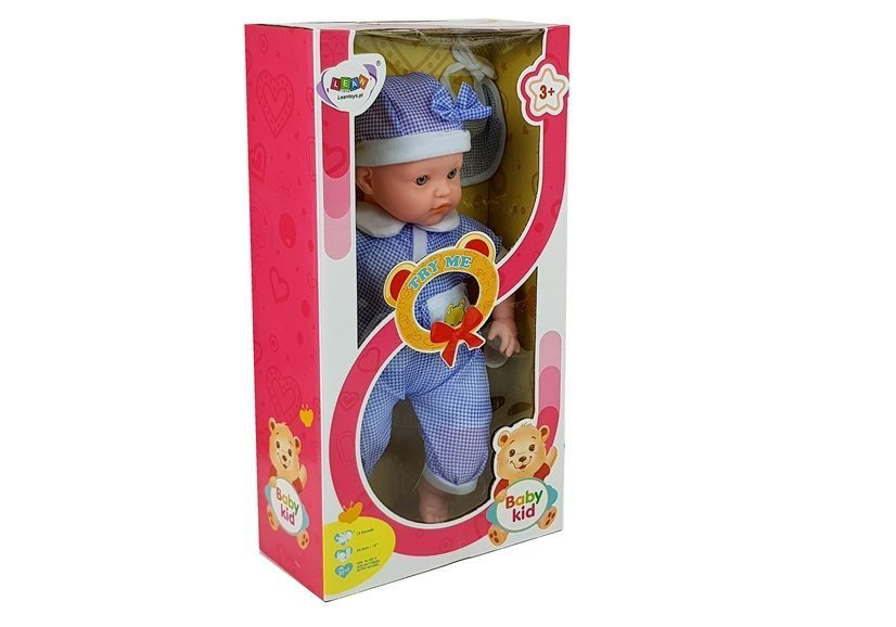 Vaikiška lėlė, 45cm mėlyna