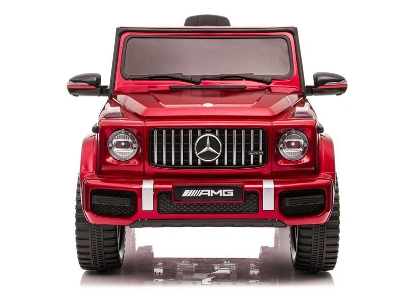 Vienvietis vaikiškas elektromobilis lean cars mercedes g63 bbh-0002, raudonas