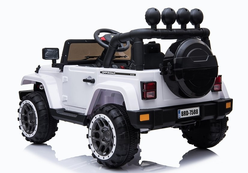 Elektrinis visureigis brd-7588, baltas