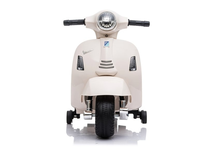 Elektrinis motoroleris vaikams vespa gts 300 mini, baltas