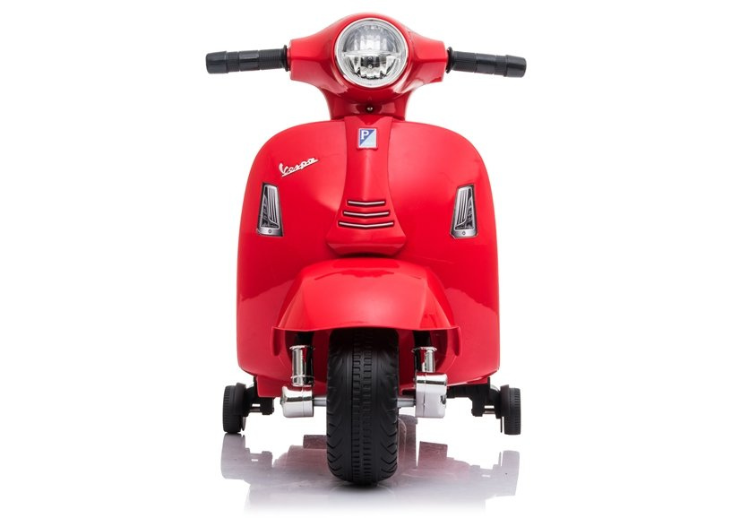 Elektrinis motoroleris vaikams vespa gts 300 mini, raudonas