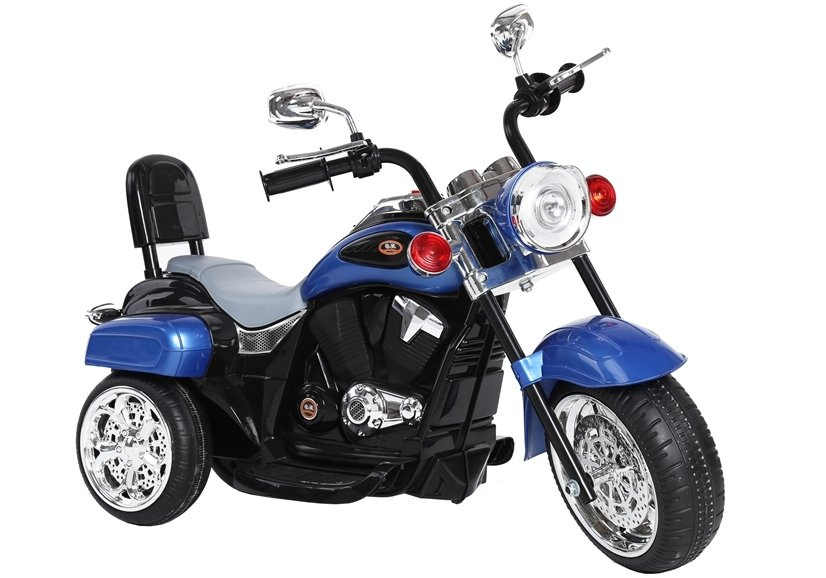 Elektrinis motociklas vaikams tr1501, mėlynas