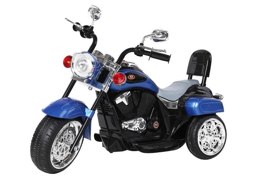 Elektrinis motociklas vaikams tr1501, mėlynas