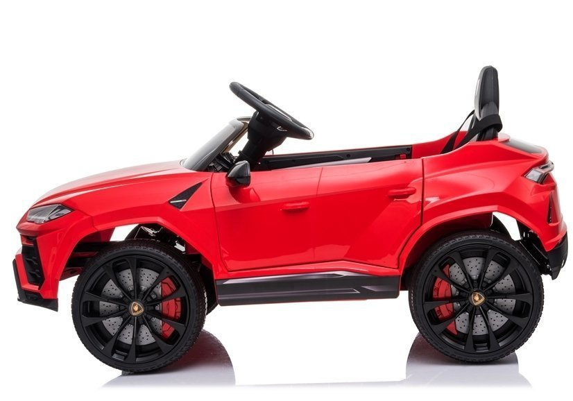 Vienvietis elektromobilis lamborghini urus bdm0923, raudonas