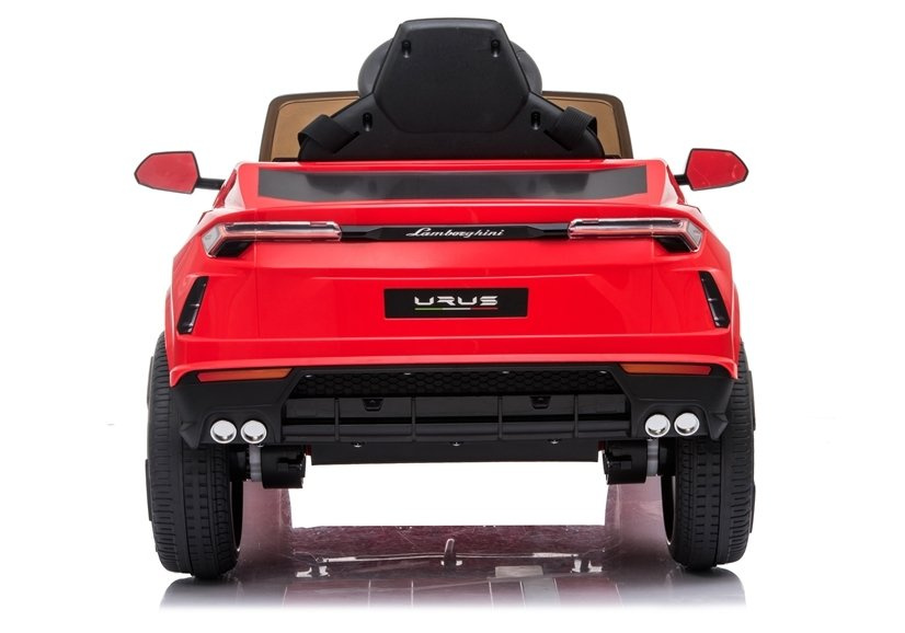 Vienvietis elektromobilis lamborghini urus bdm0923, raudonas