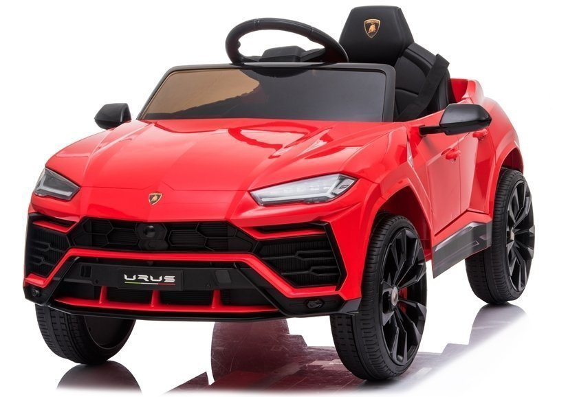 Vienvietis elektromobilis lamborghini urus bdm0923, raudonas