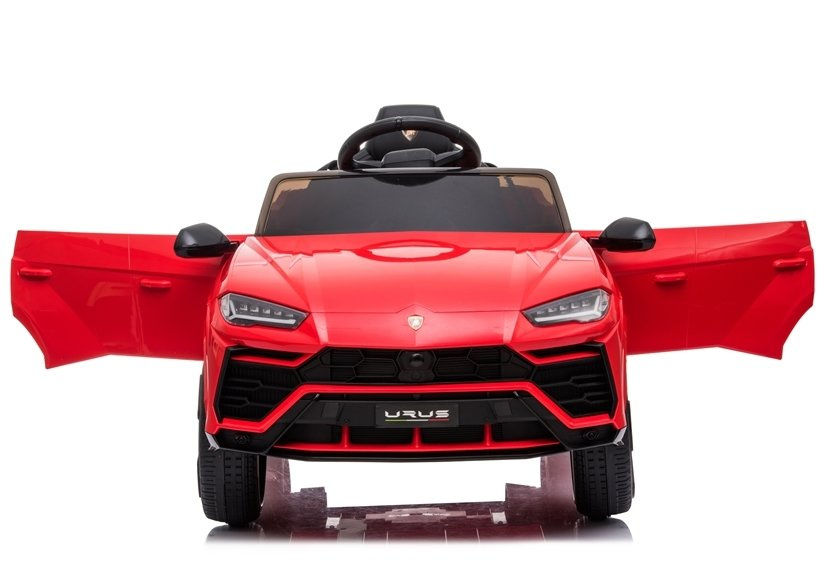 Vienvietis elektromobilis lamborghini urus bdm0923, raudonas