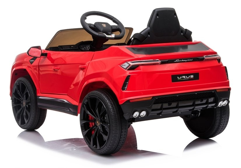 Vienvietis elektromobilis lamborghini urus bdm0923, raudonas