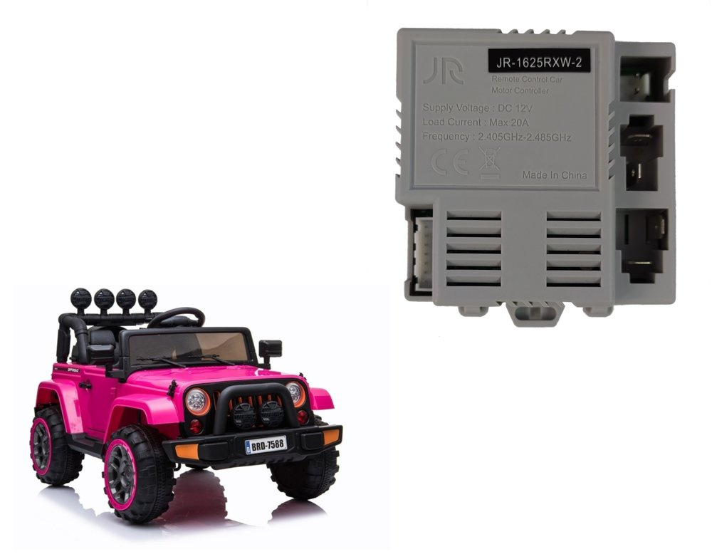 Valdymo blokas jr-1625rxw-2 elektriniam automobiliui brd-7588