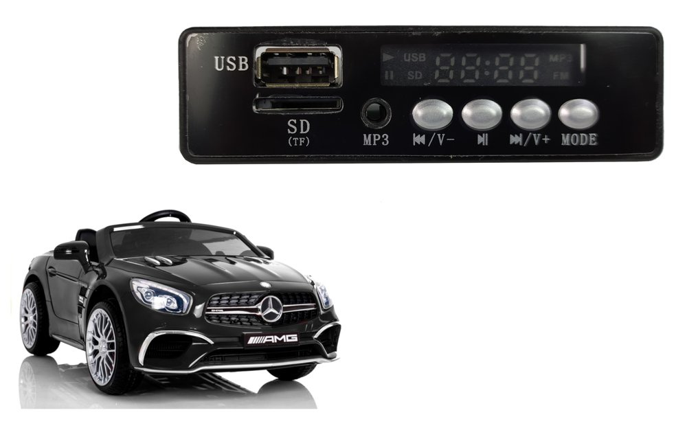 Muzikinė panelė automobiliui mercedes amg sl65 xmx602