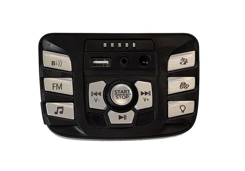 Muzikinis skydelis vaikų akumuliatoriniam automobiliui s2588