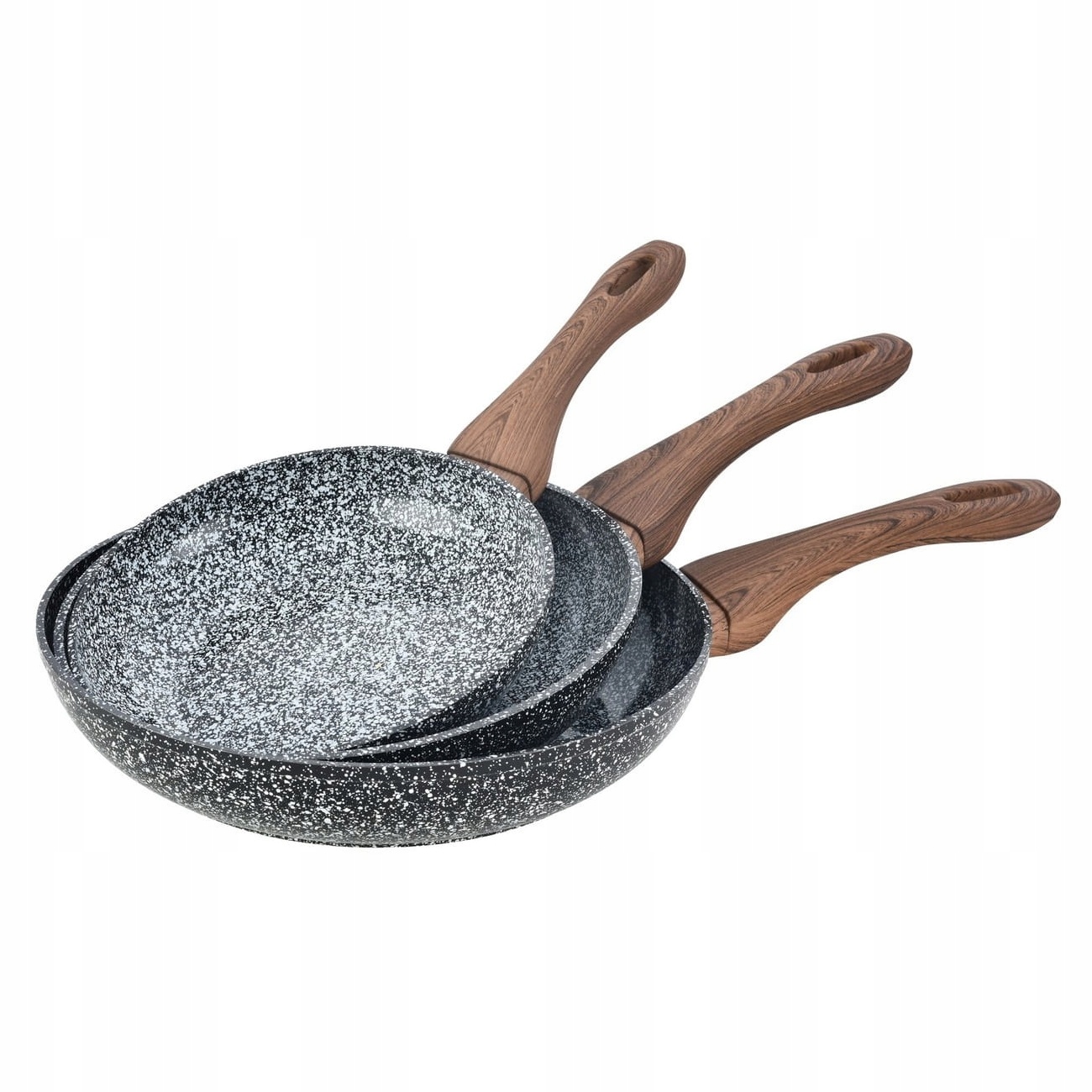3 GRANITINĖS KEPTUVĖS KINGHOFF KH-1030