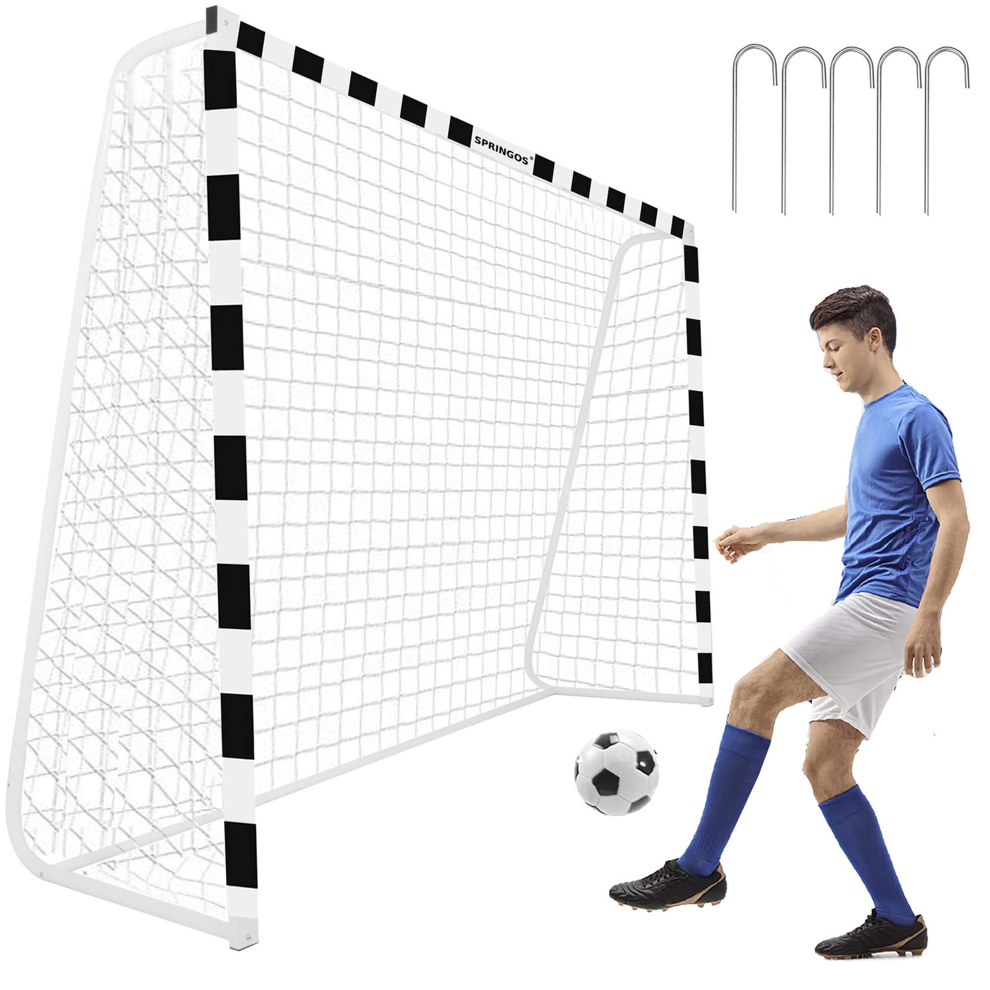 Nešiojami futbolo vartai 300 × 200 × 90 cm