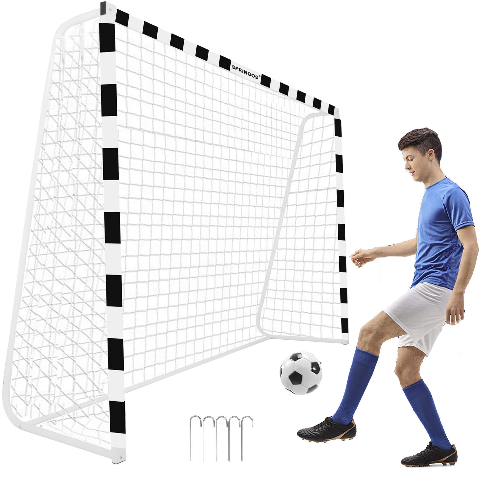 Nešiojami futbolo vartai 300 × 200 × 90 cm 2