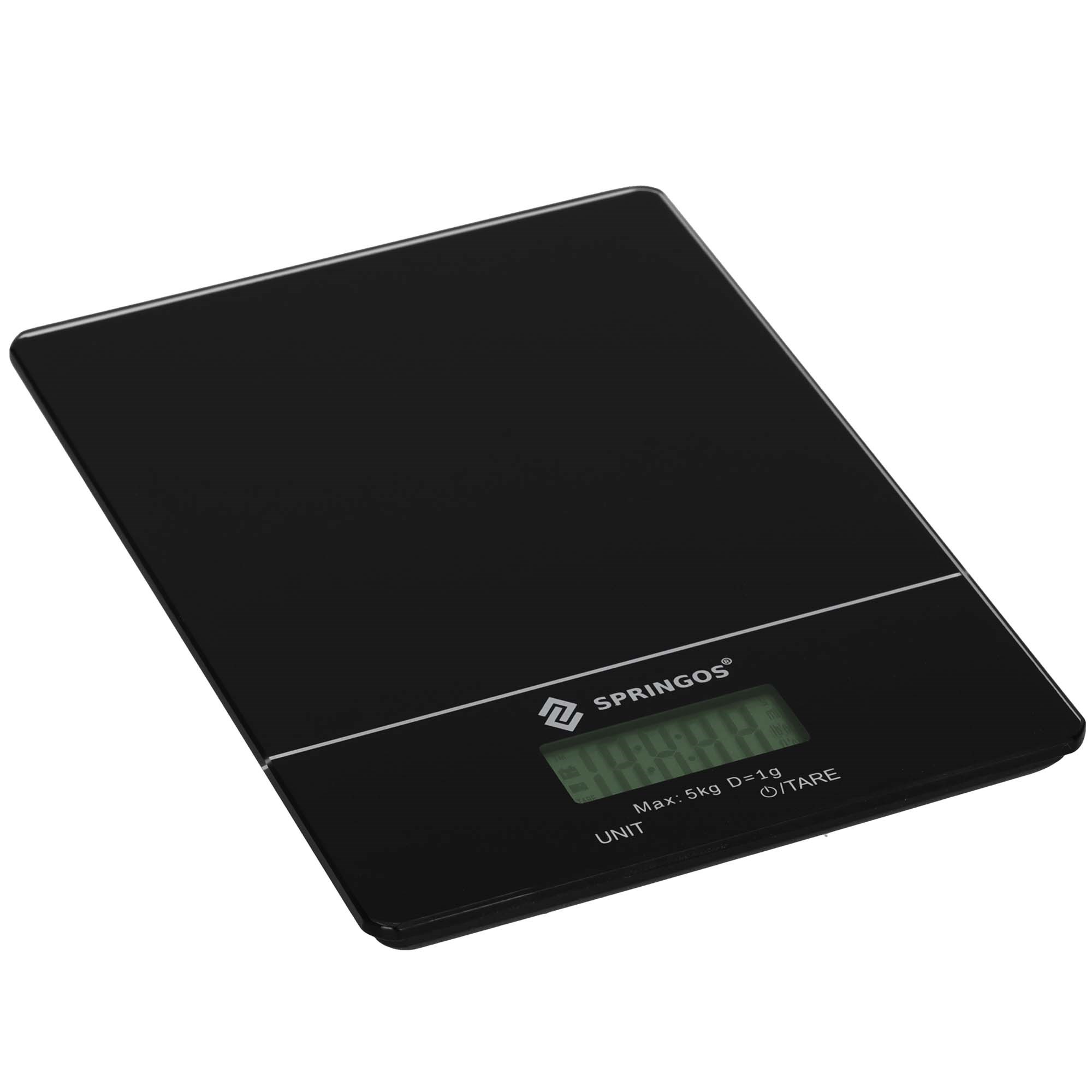 Elektroninės virtuvinės svarstyklės Springos HA7569 5 kg