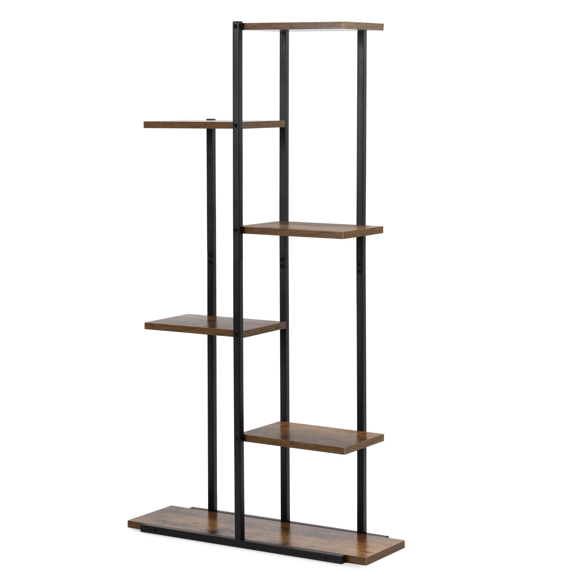Gėlių stovas springos ga0211 su 6 lentynomis, 113 cm, metalinis
