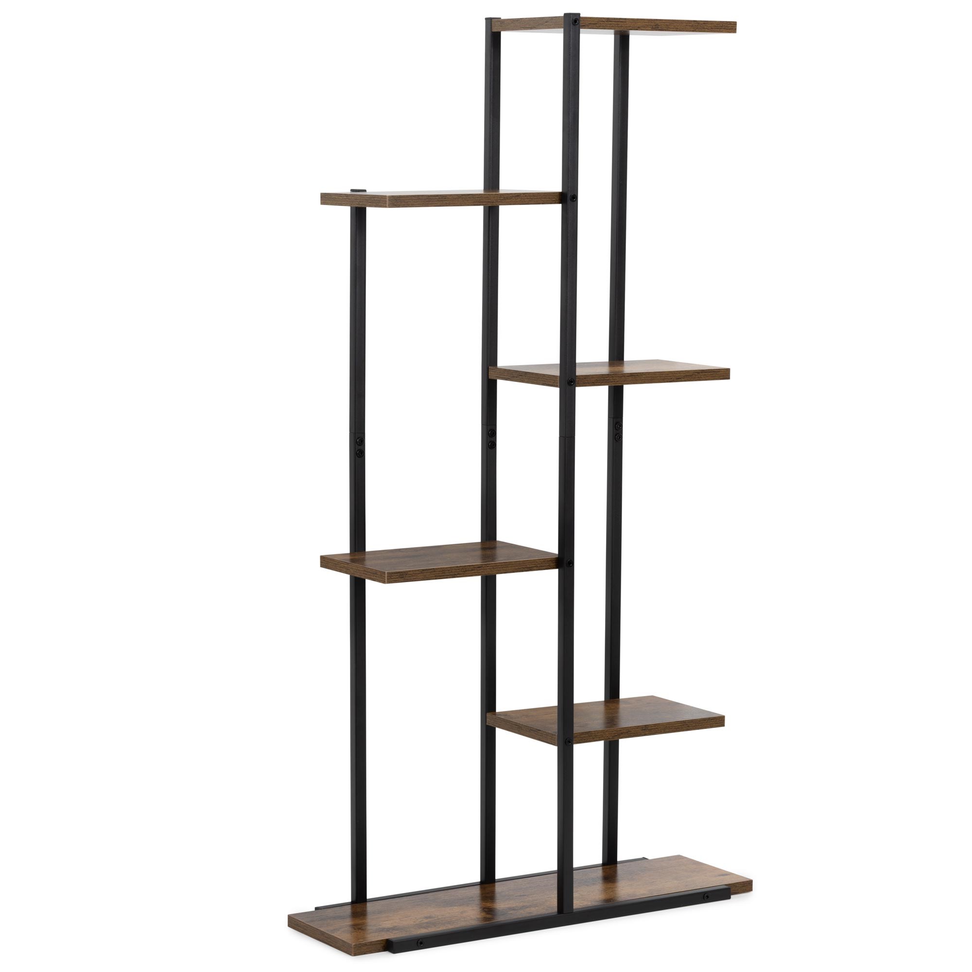 Gėlių stovas springos ga0211 su 6 lentynomis, 113 cm, metalinis