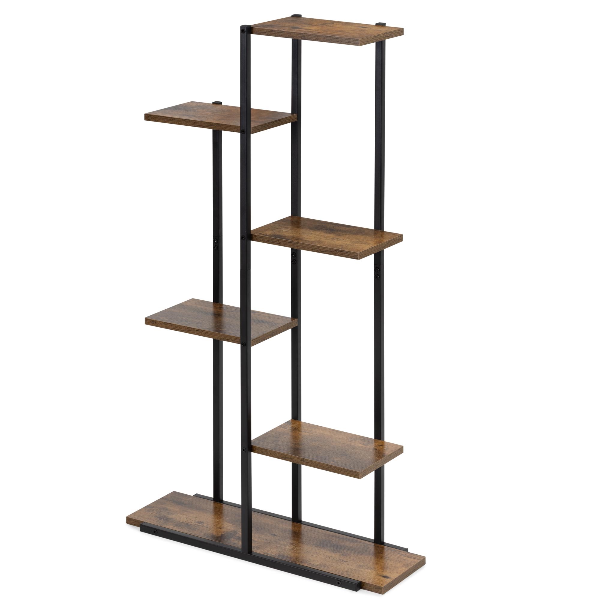 Gėlių stovas springos ga0211 su 6 lentynomis, 113 cm, metalinis