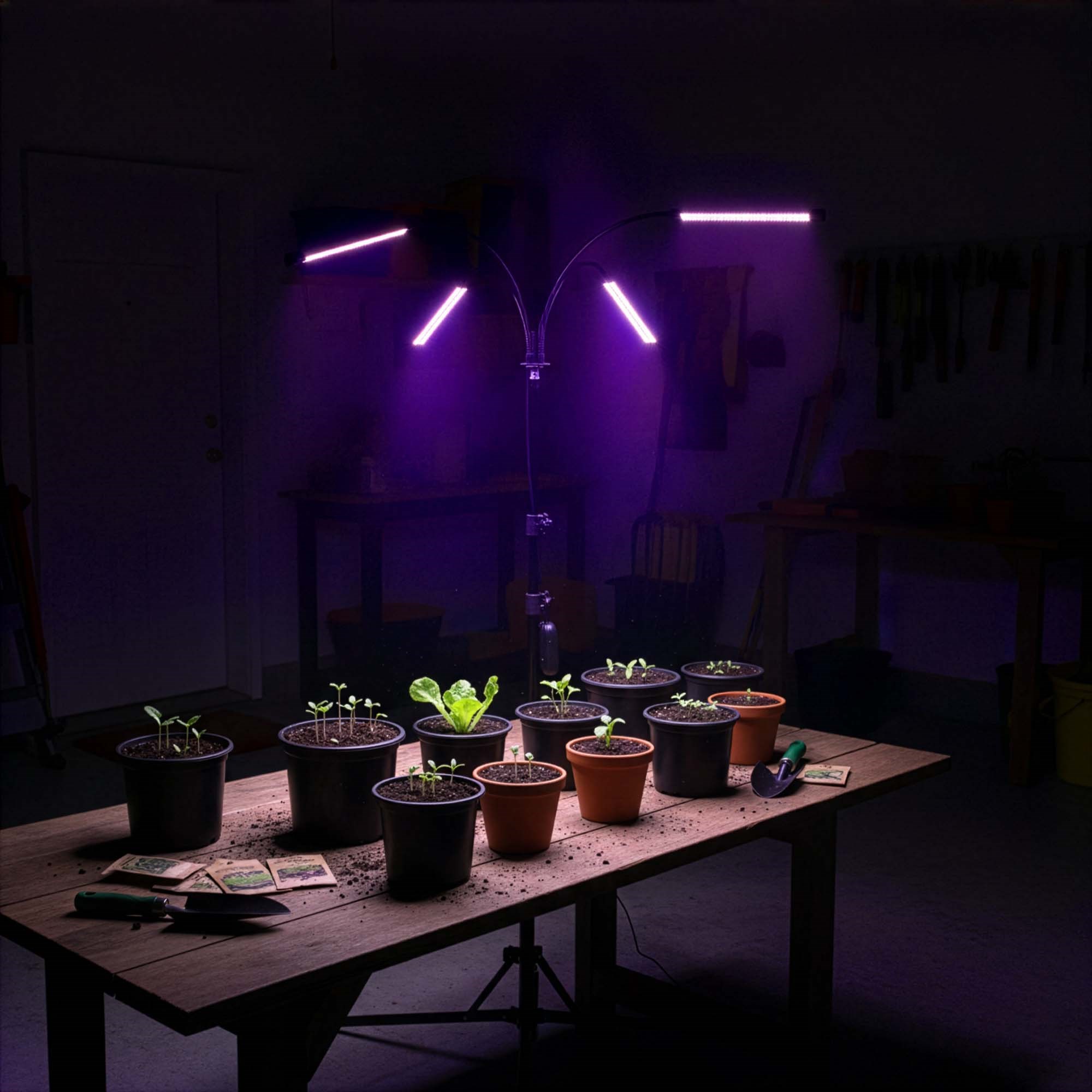 LED augalų apšvietimas 2