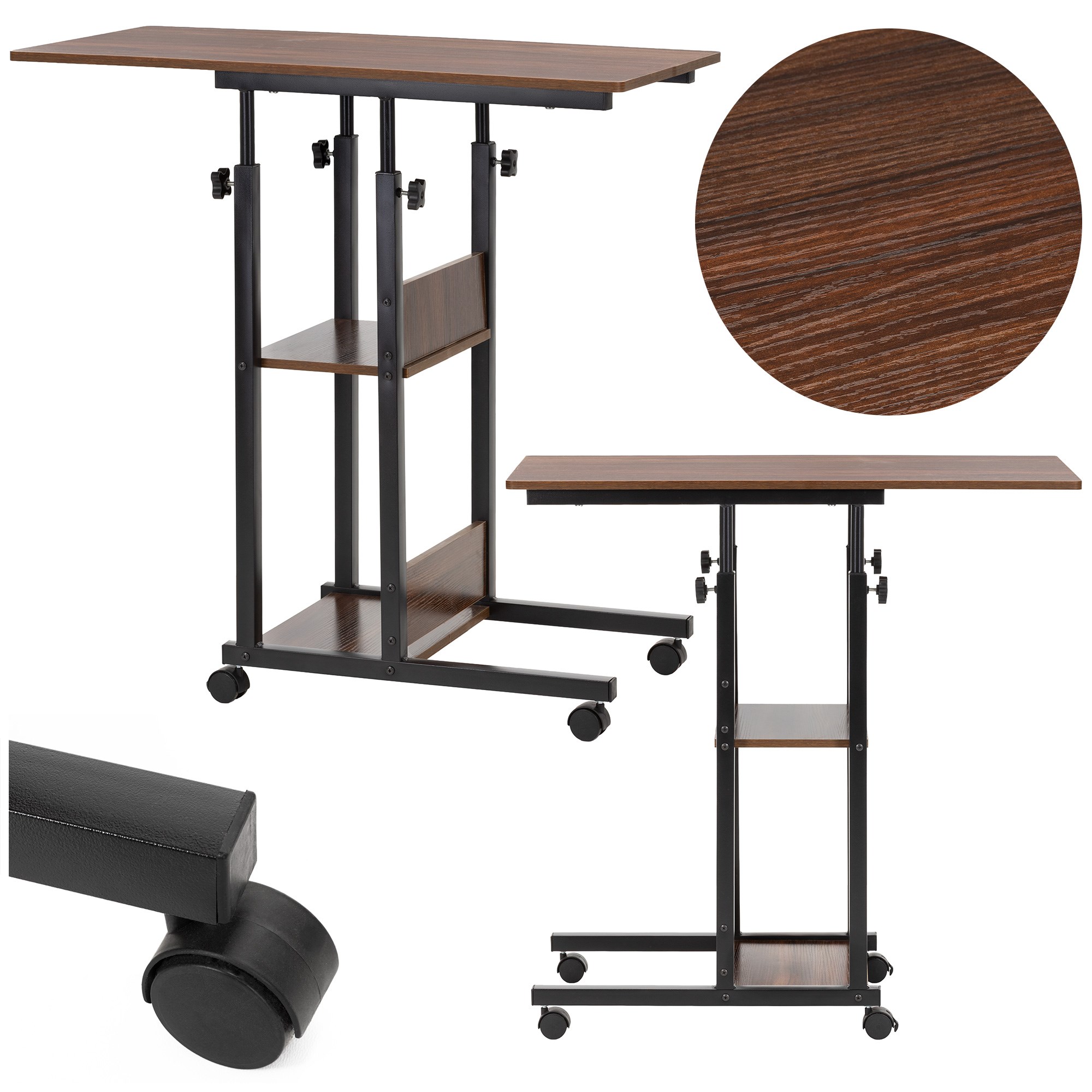Mobilus stalas 76–86 x 40 x 80 cm