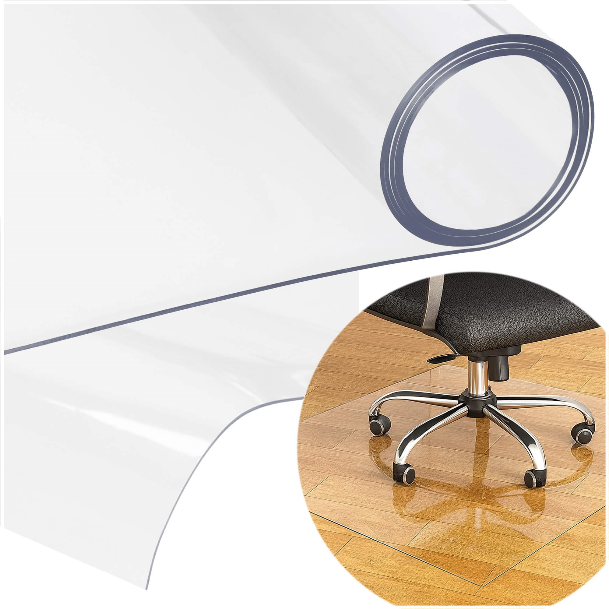 Grindų apsauga springos, 125x102 cm, pvc 2
