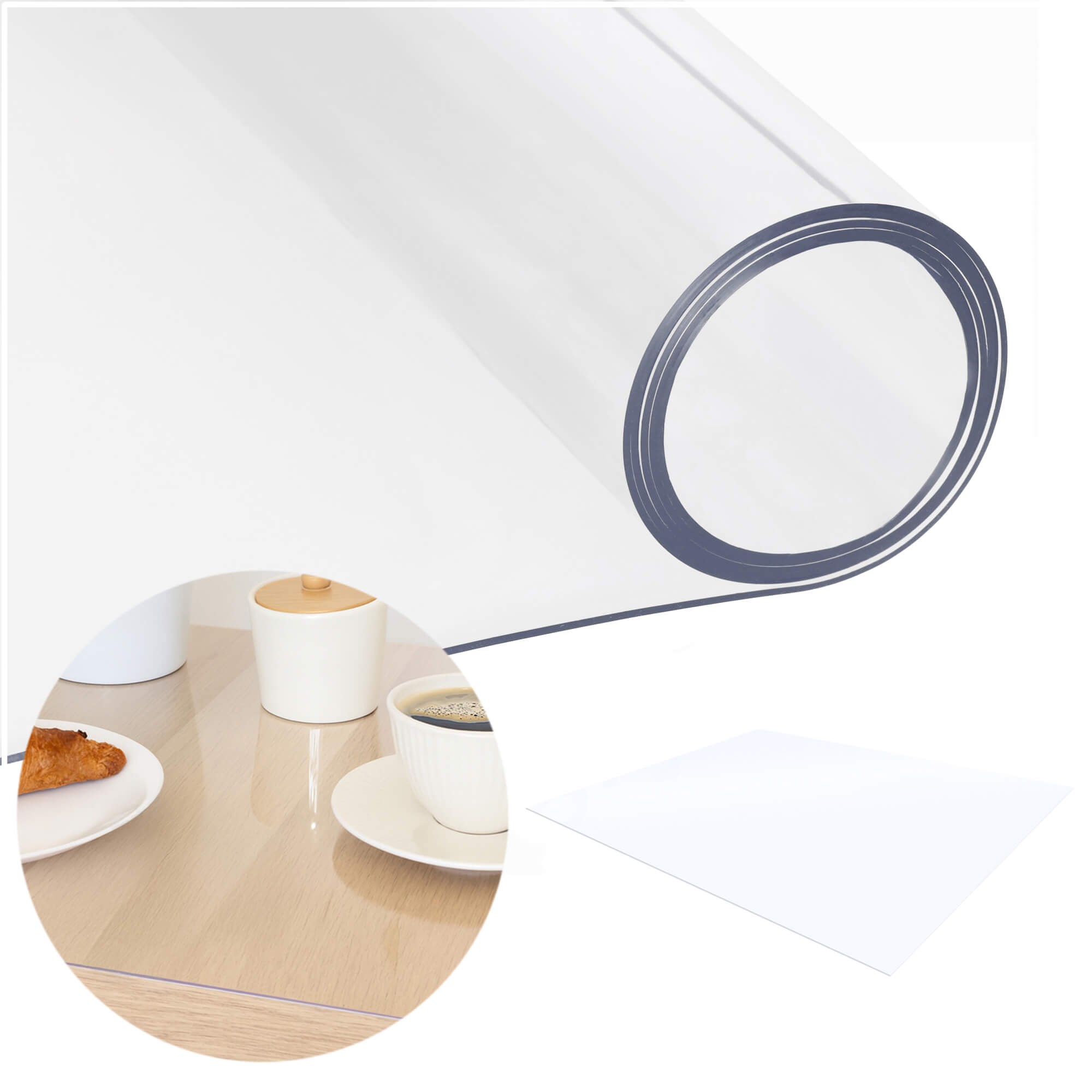Grindų apsauga springos, 125x102 cm, pvc