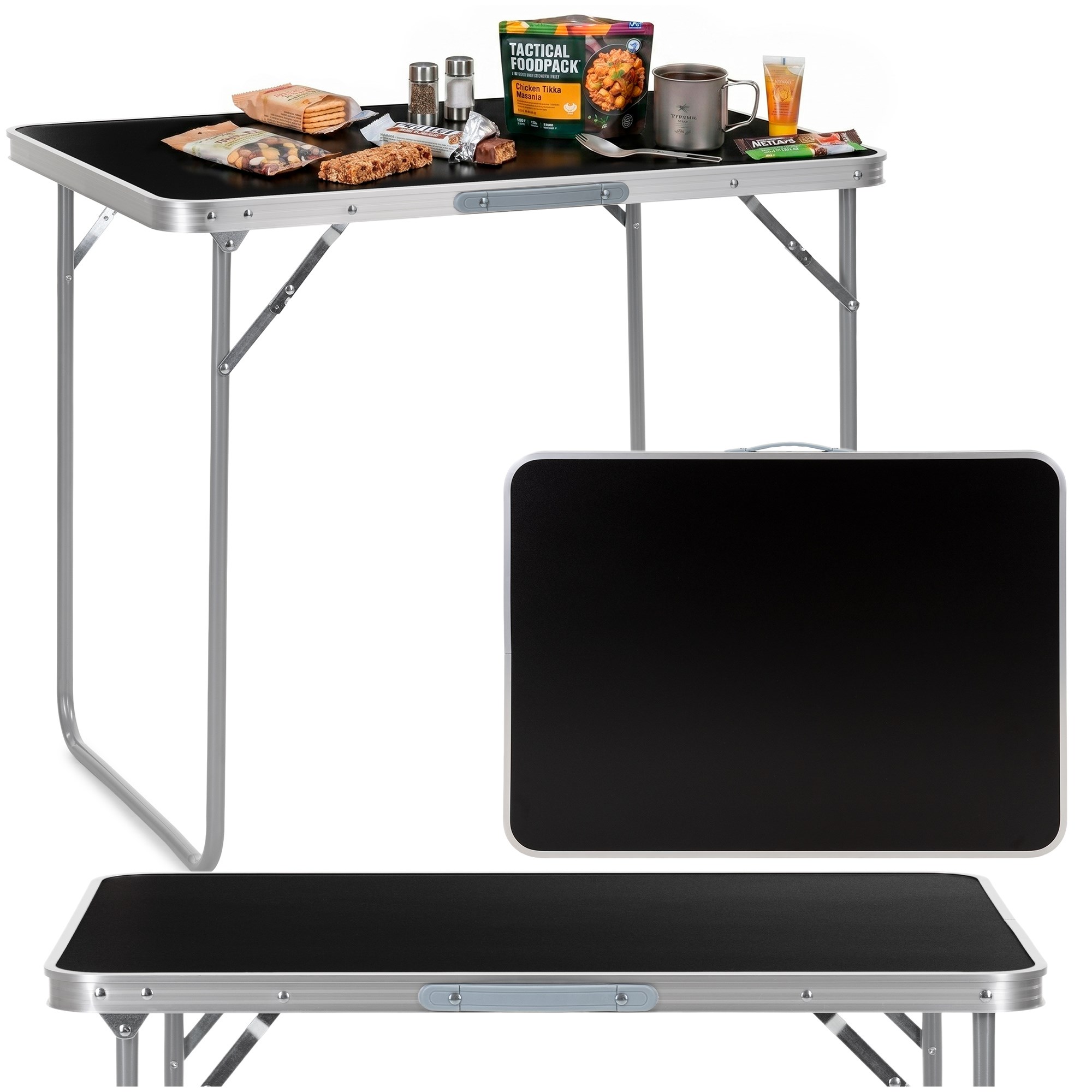 Kempingo stalas 80 x 60 x 70 cm 2