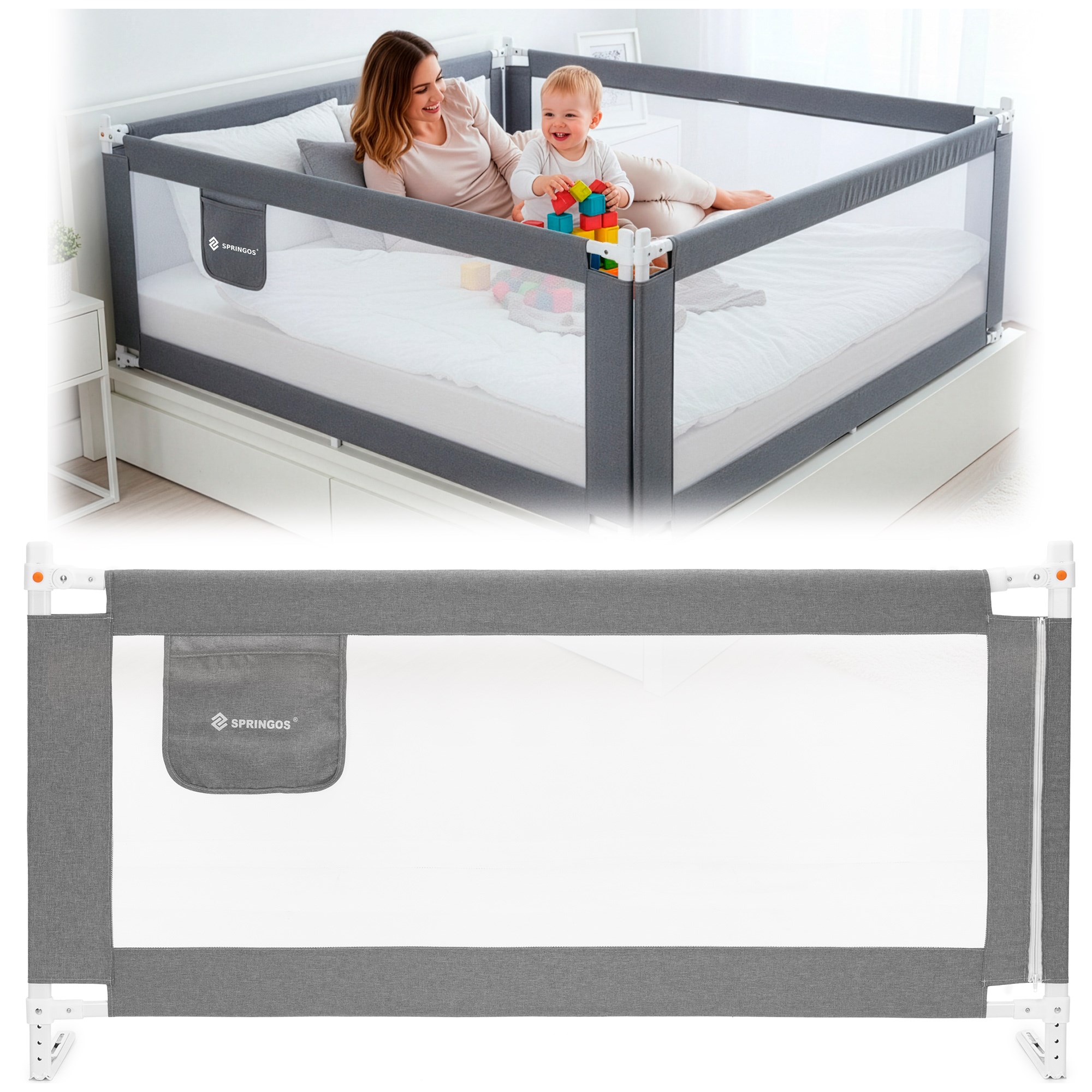 Gultas aizsargs 158 cm