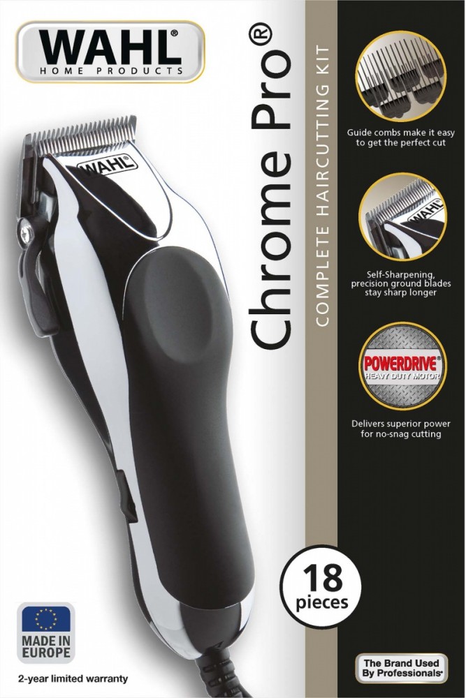 Plaukų kirpimo mašinėlė plaukų kirpimo mašinėlė chrome pro wah20103-0460