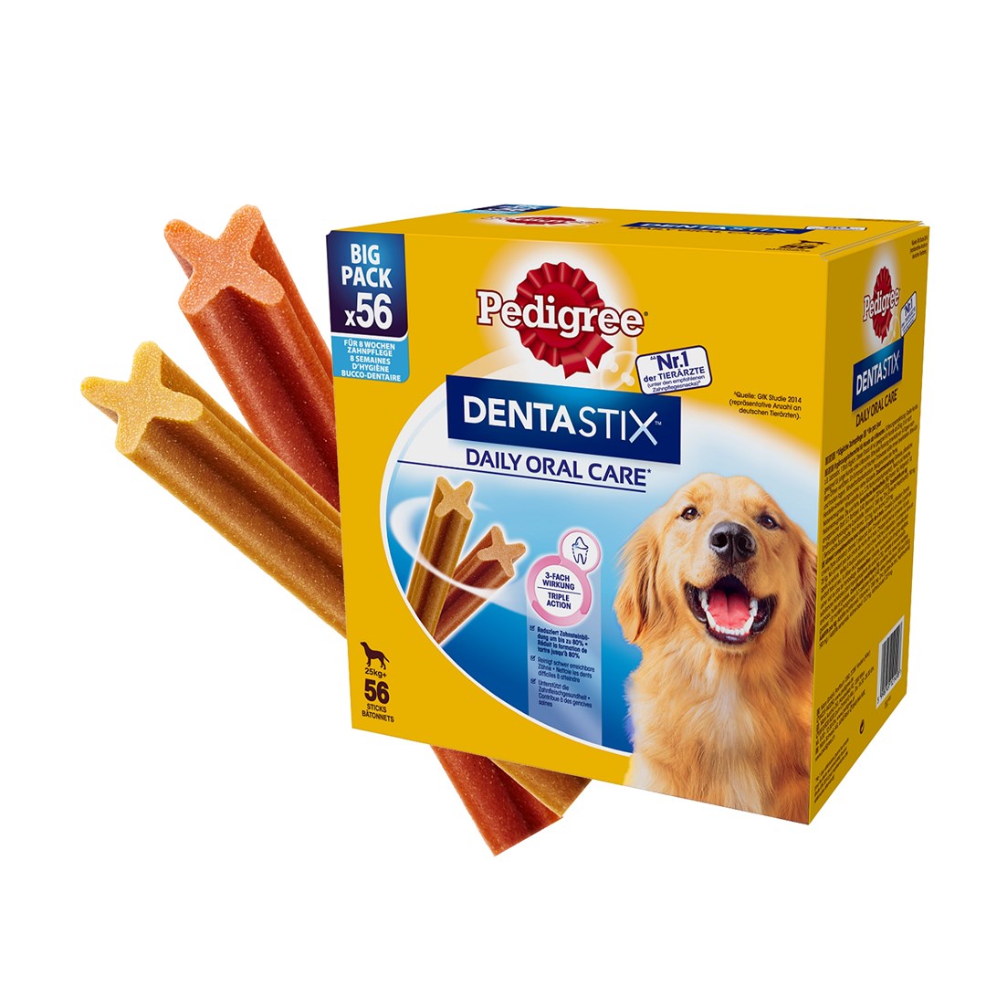 Pedigree Dentastix Kramtalai Didelių Veislių Šunims 8 Vnt X 270 G
