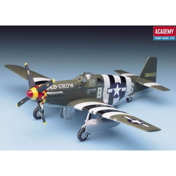 Klijuojamas Modelis Academy 12464 P-51B Mustang