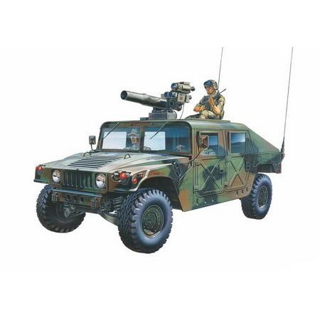 Klijuojamas Modelis Academy 13250 M-966 Hummer With Tow 1/35