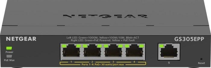 Netgear gs305epp managed l2/l3