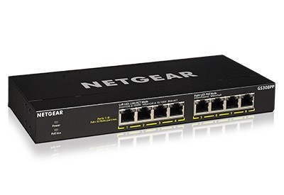 Komutatorius netgear gs308pp-100eus
