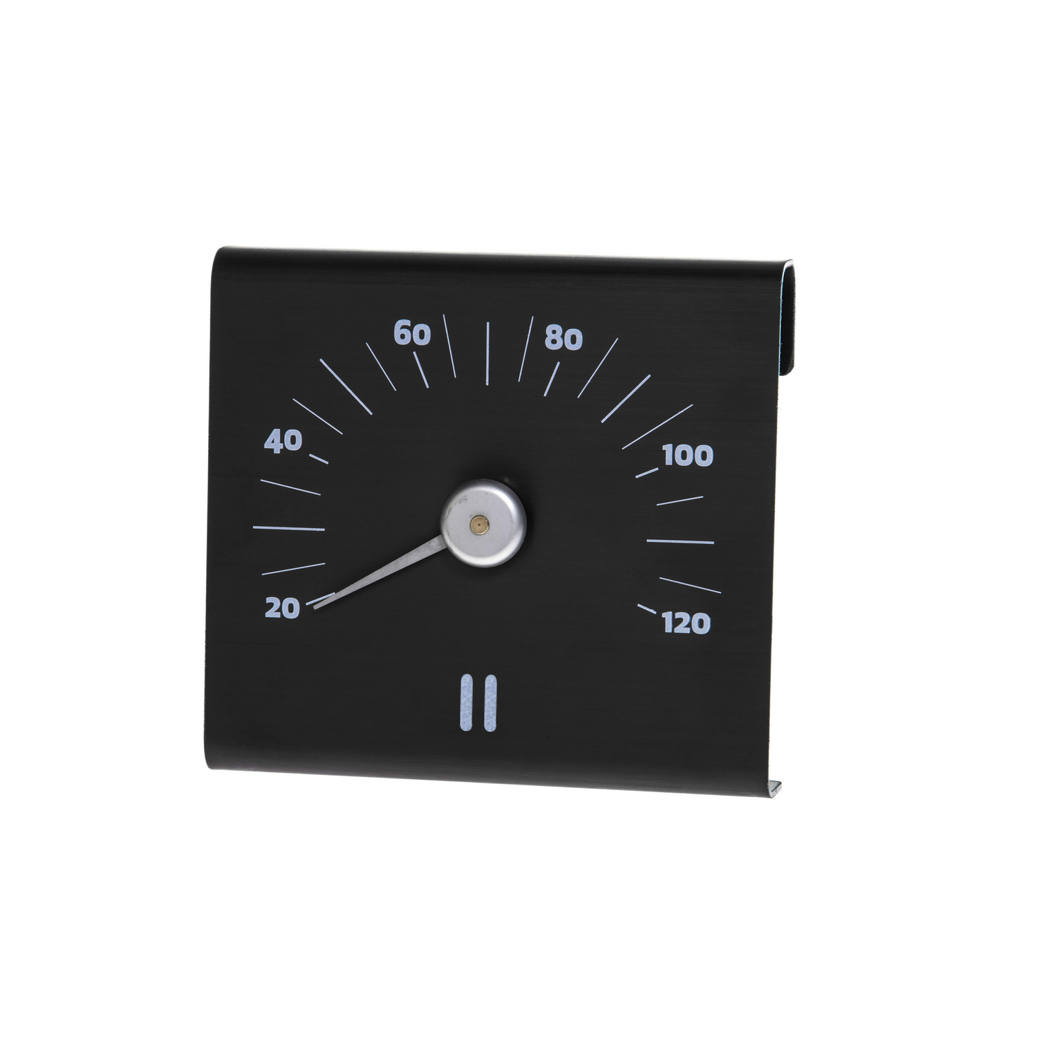 Pirties termometras Rento Black, 15 × 14 × 3 cm