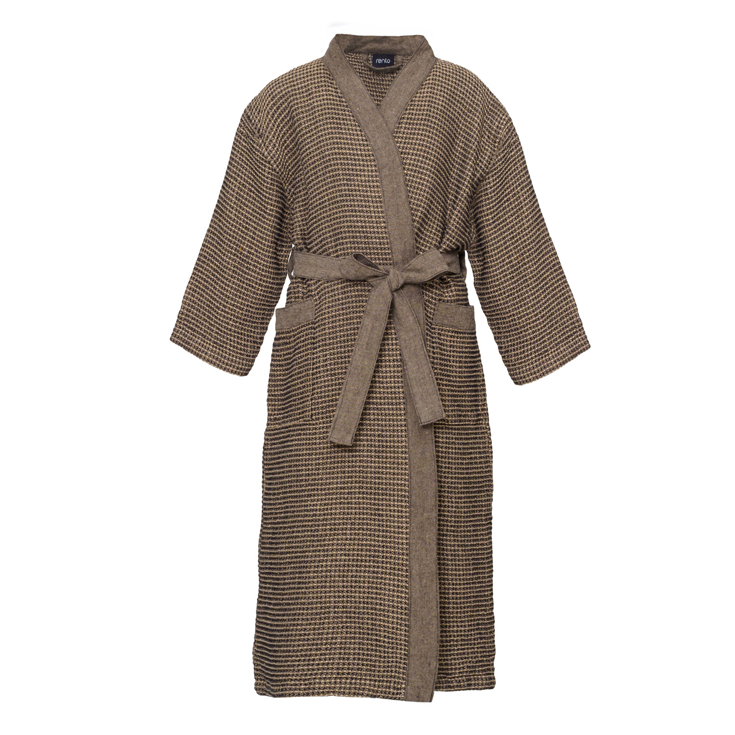 Vaikiškas chalatas, rudas, S/M (104–116 cm)