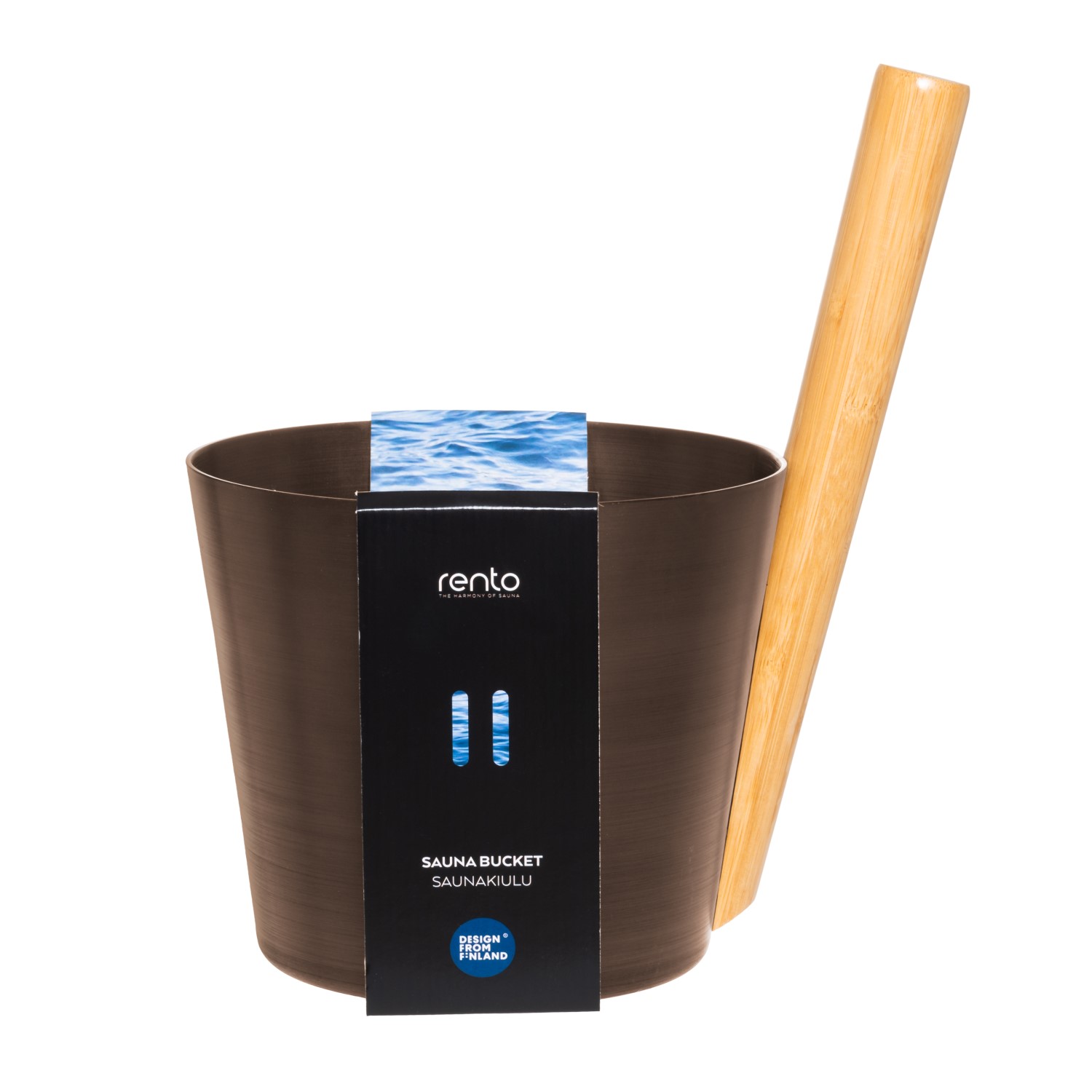 Pirties kibiras RENTO, rudas, 5 l, 23 × 35 cm