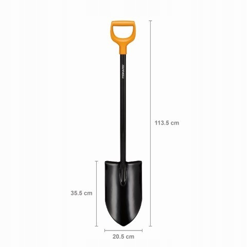 Kastuvas Fiskars Solid XL, juodas