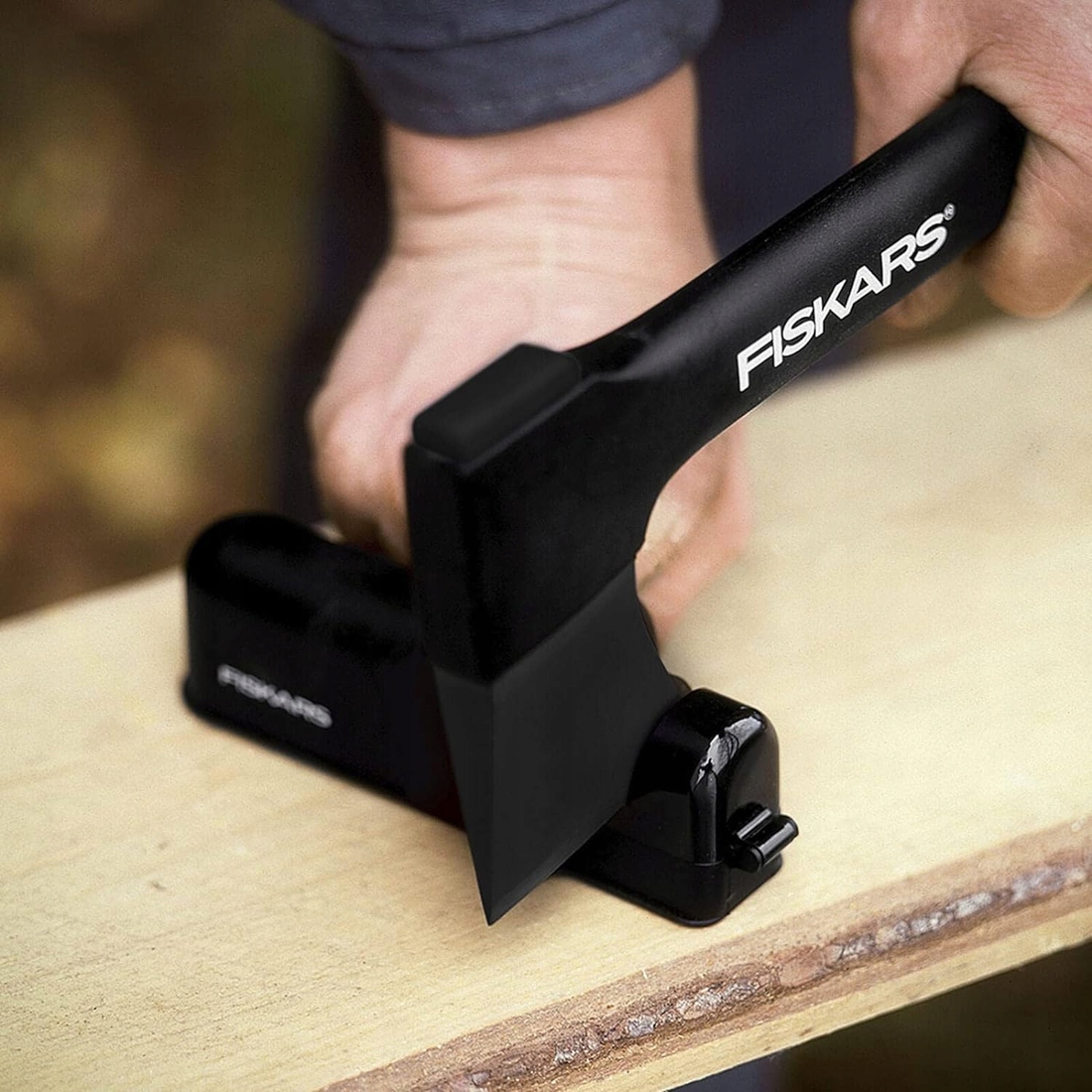 Fiskars Solid kirvių ir peilių galąstuvas, 12,5 cm