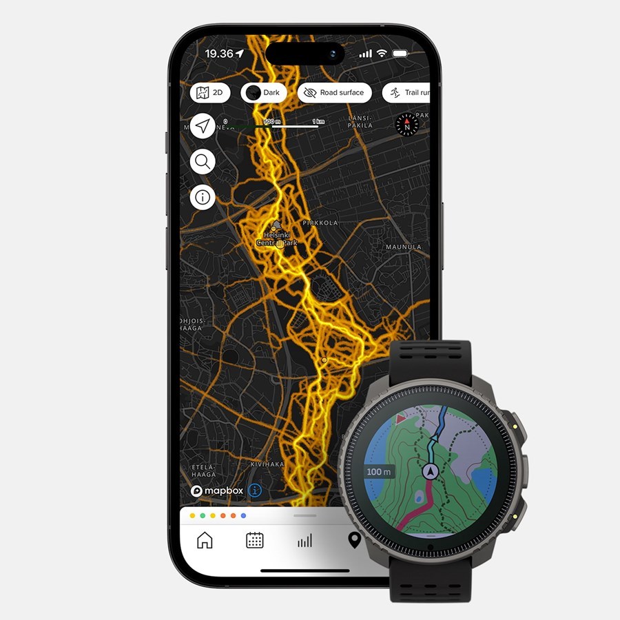 Suunto vertical solar all black išmanusis sportinis laikrodis