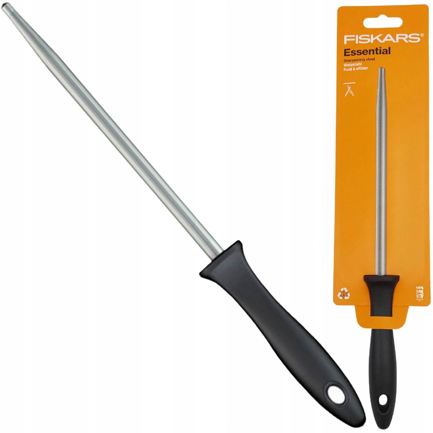 Fiskars Essential galąstuvas, 20 cm