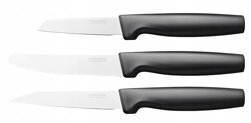 Fiskars Functional Form peilių rinkinys, 3 vnt