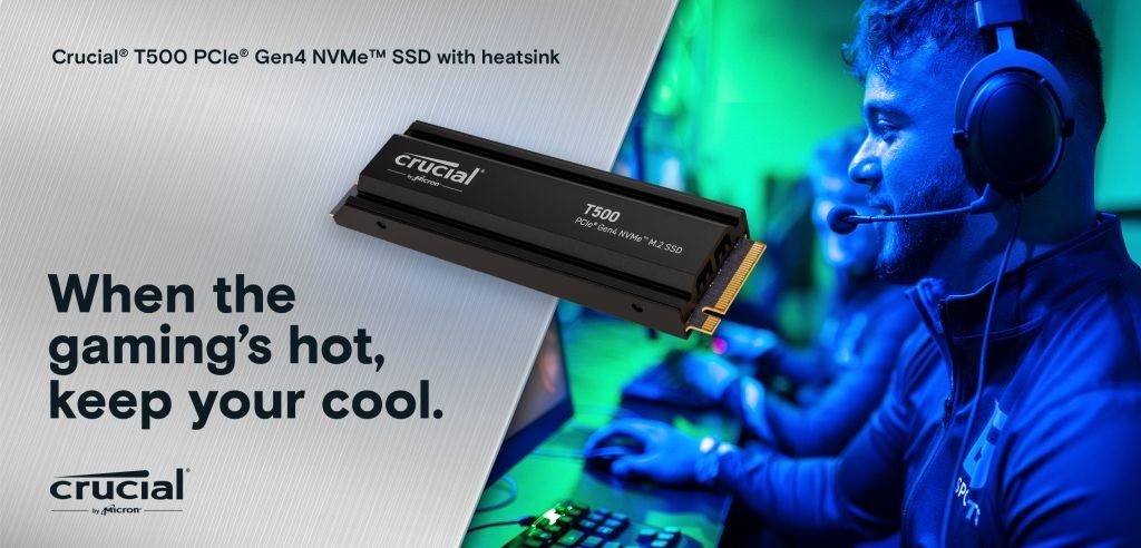 Ssd vidinis kietasis diskas crucial t500 (ct500t500ssd8)