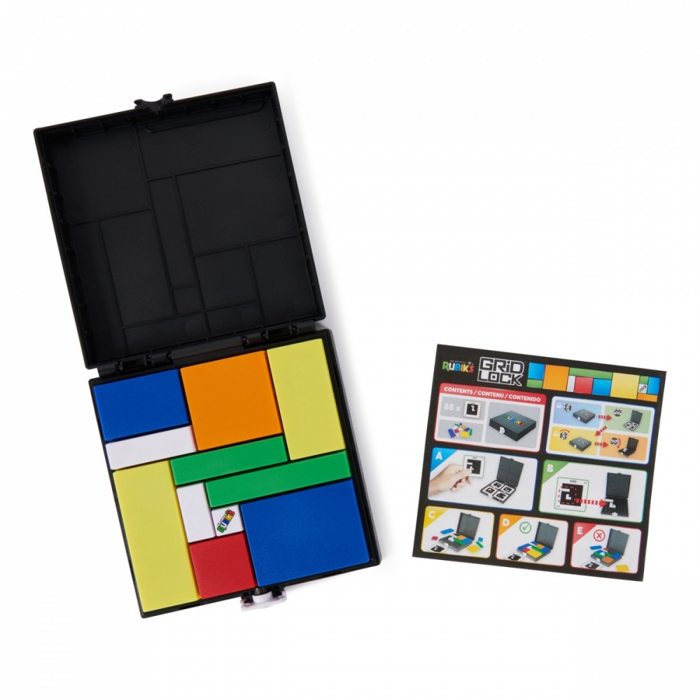 Dėlionės žaidimas rubik's grid lock